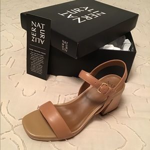 Tan Naturalized Heel Sandal